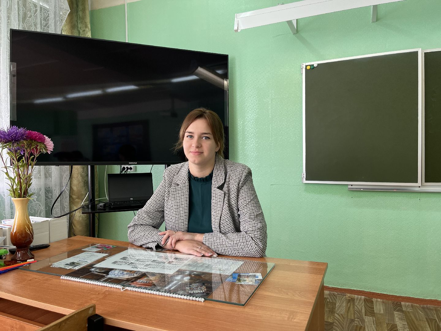 Шаховская, дети, школа, учитель, молодой специалист,