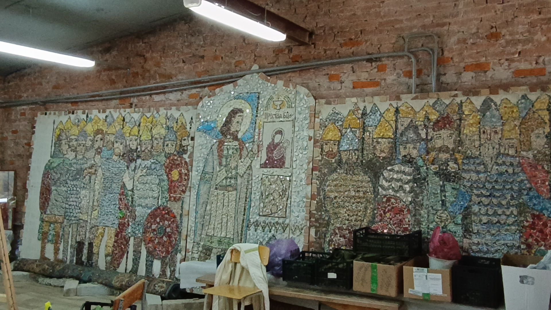 лобня, мозаика, беслан, храм,