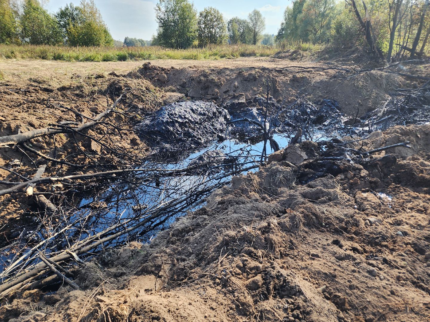 Ступино, разлив нефтепродуктов, экология,