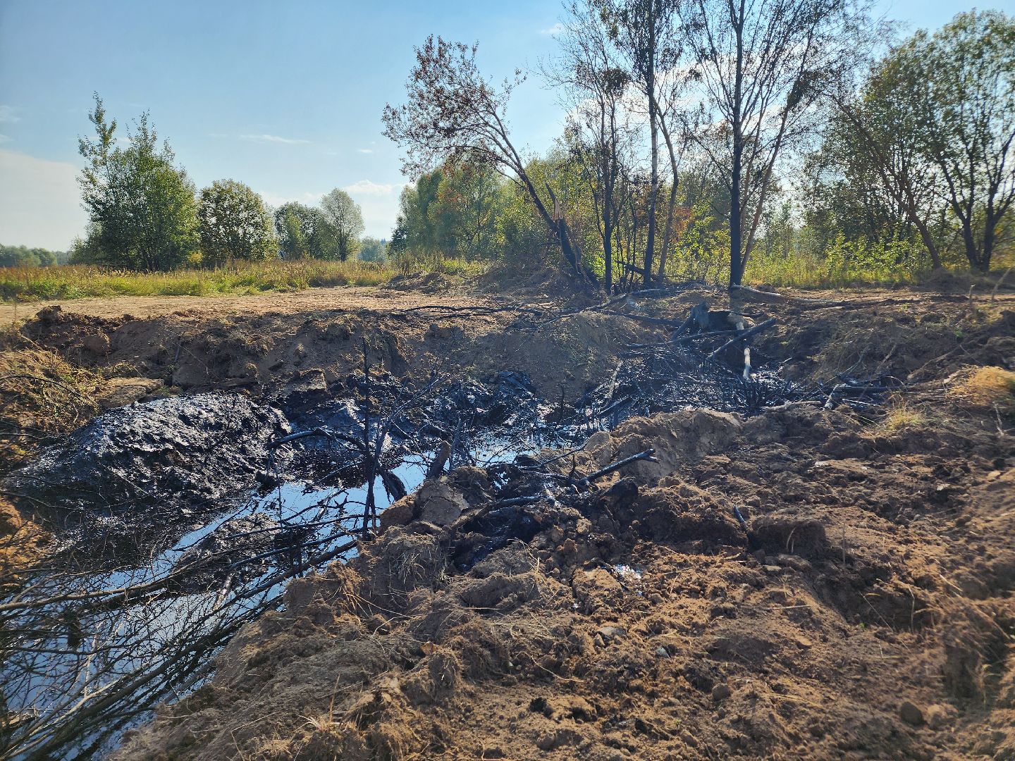 Ступино, разлив нефтепродуктов, экология,