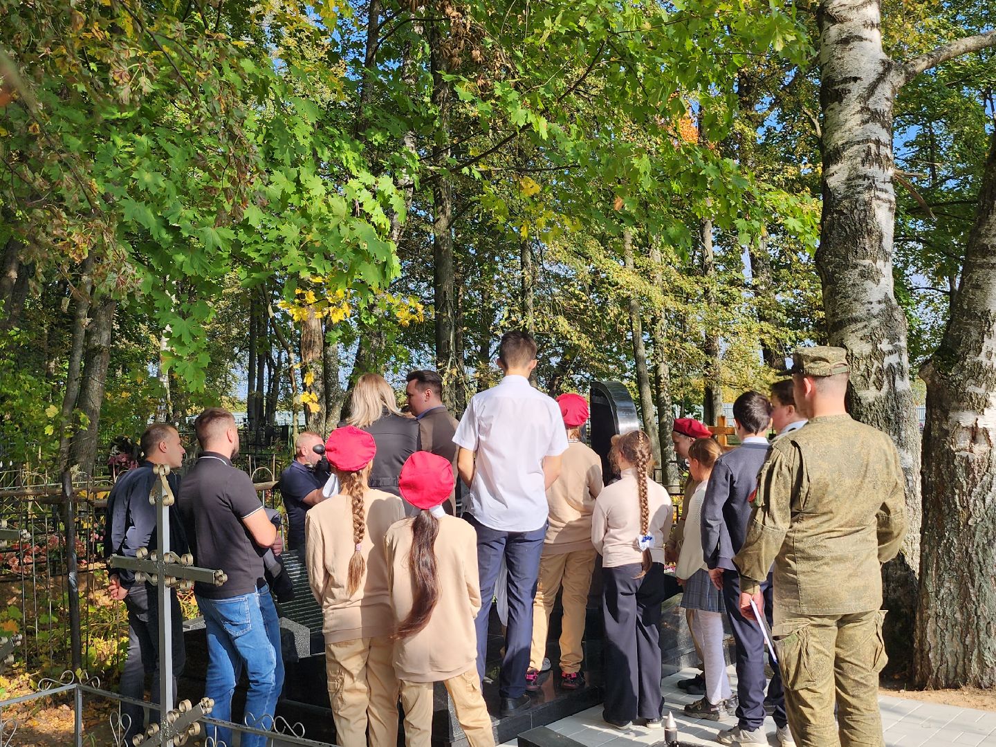 серпухов, село турово, памятник, летчик, вов, кладбище, волонтеры,