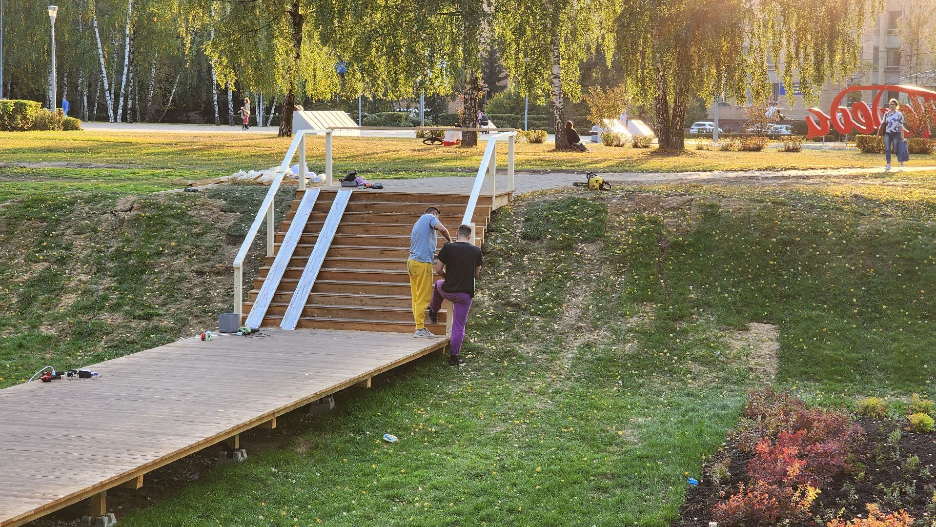 благоустройство, озеленение,