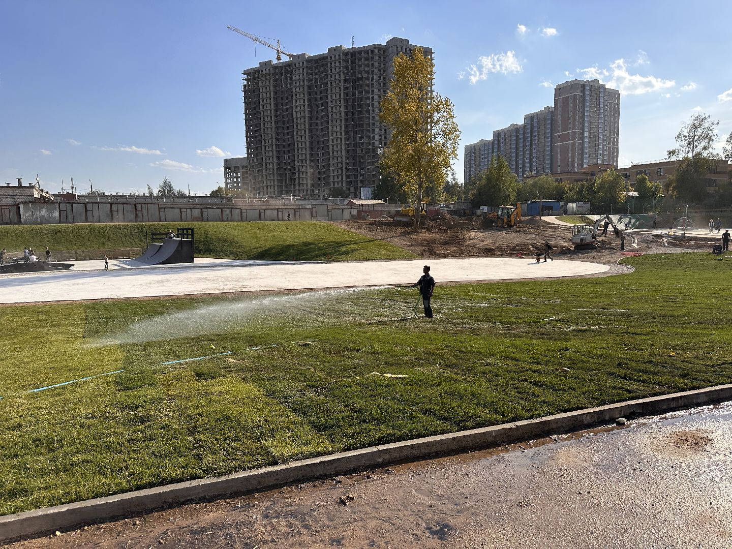 Одинцово, Благоустройство, Экология, Озеленение, Парк Союзный,