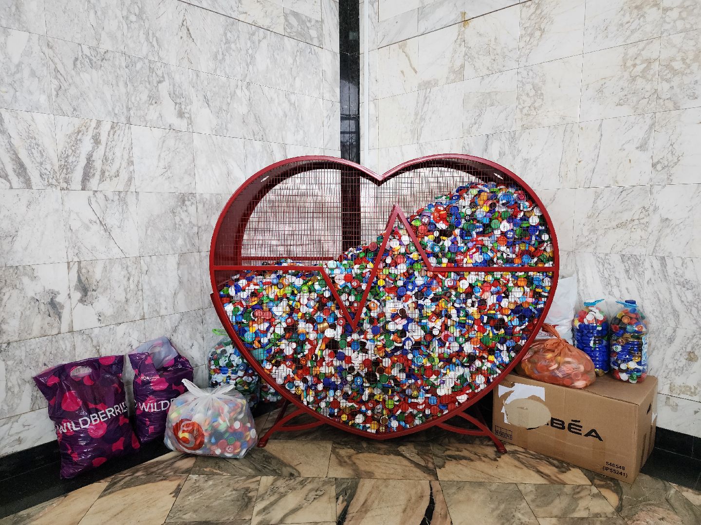 Благотворительная акция, экология, Добрые крышечки, Ногинск, Богородский городской округ,