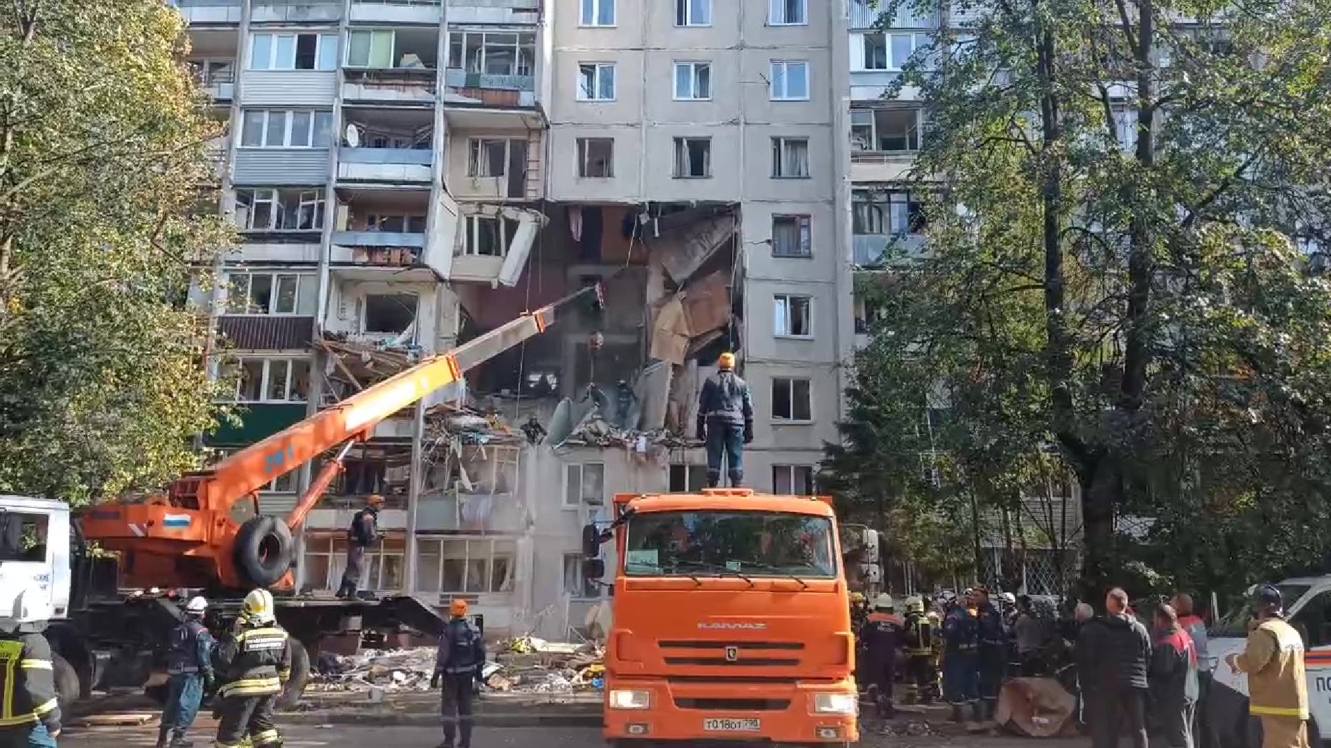 Балашиха, взрыв, газ, ЧП, пенсионеры,