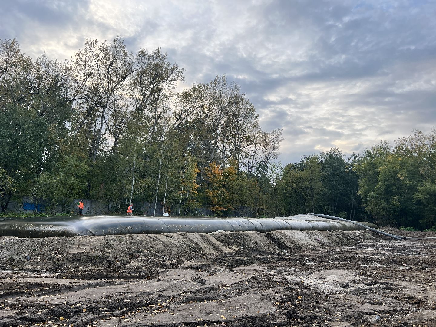 химки, благоуйстройство, река, очистка реки,