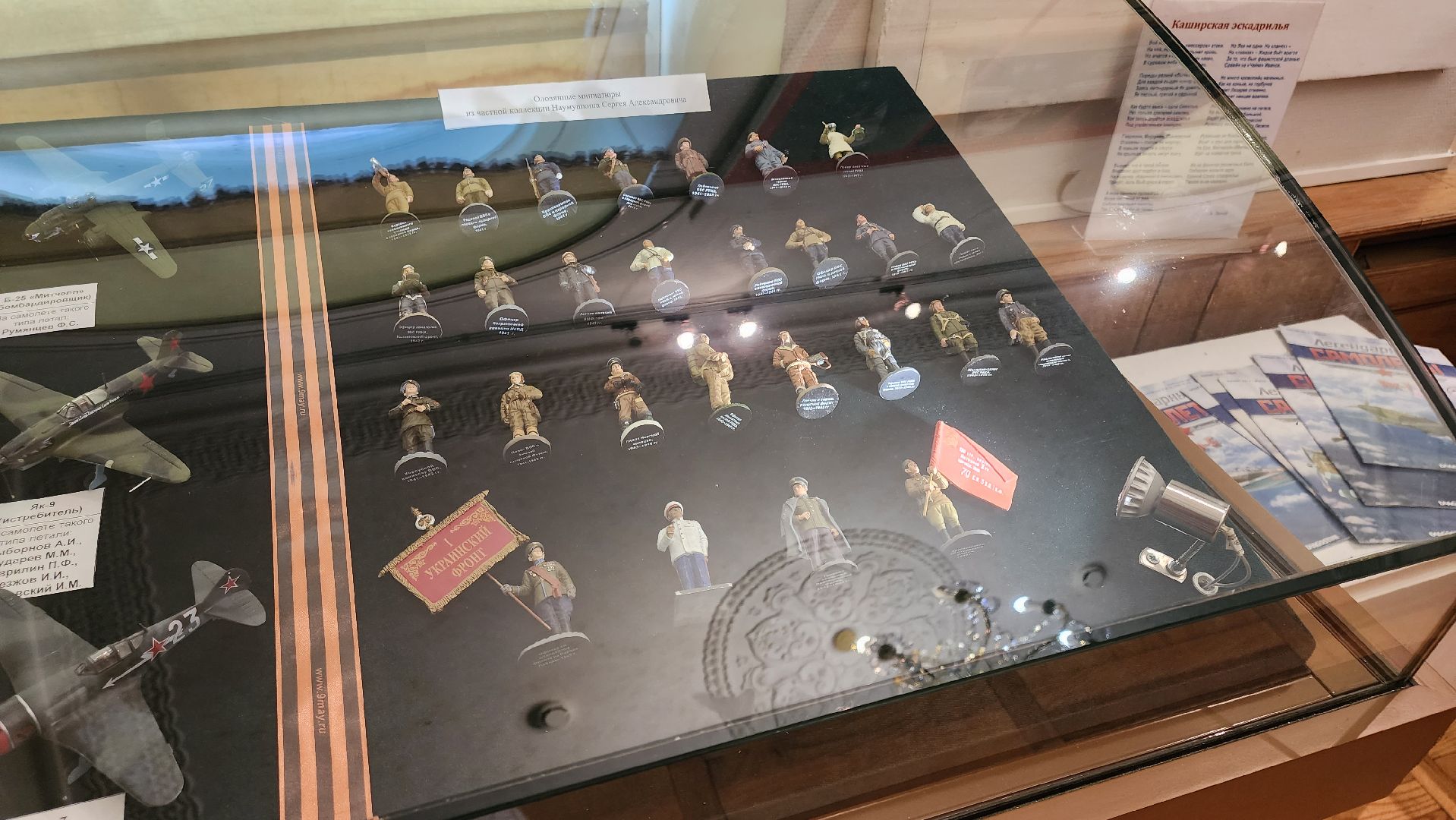кашира, музей, выставка, летчики, великая отечественная война,