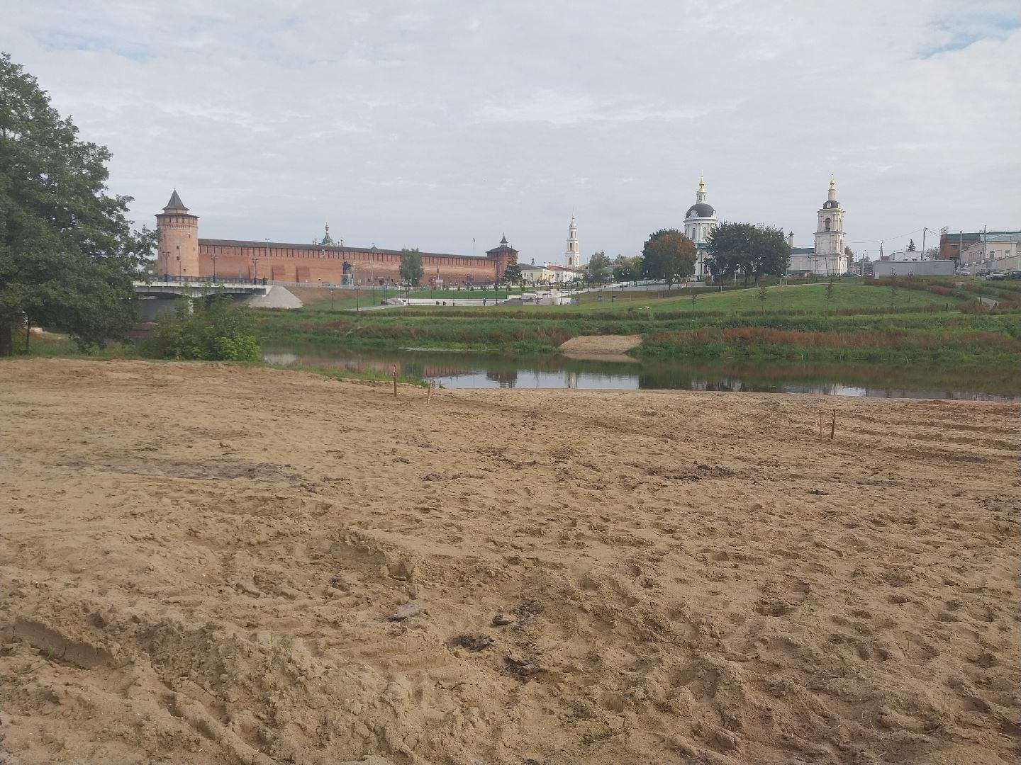 Коломна, благоустойство, зона отдыха, пляж,