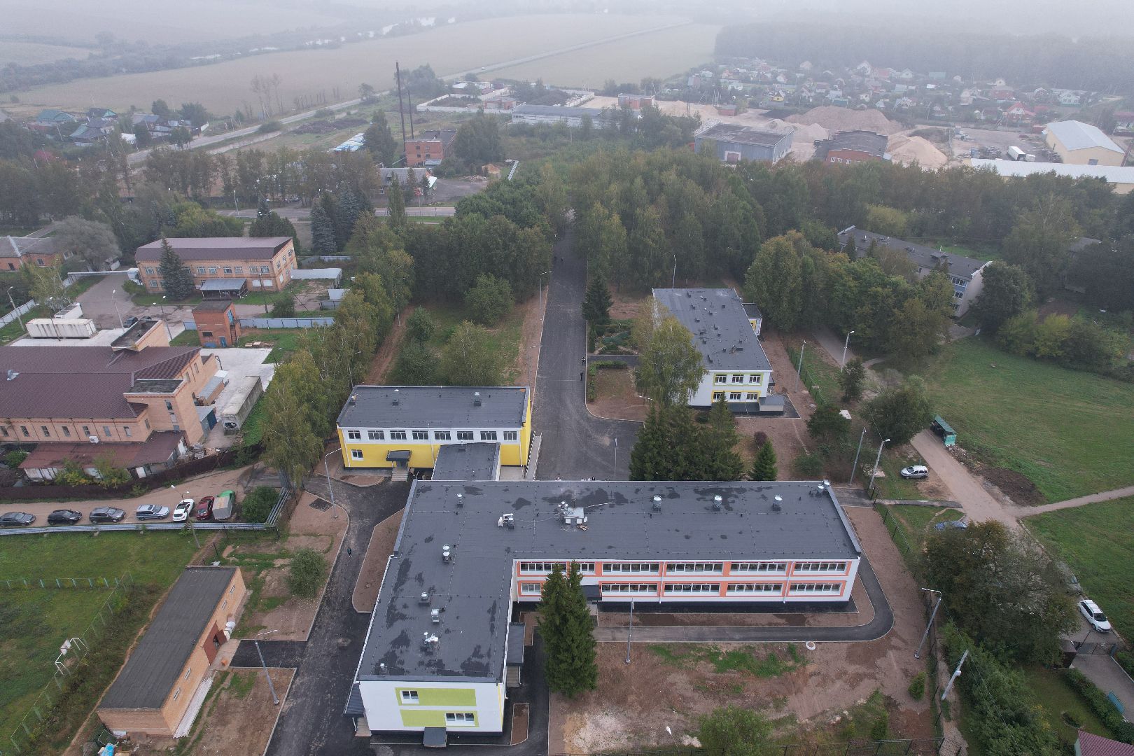 школа, дети, домодедово,видео с коптера,