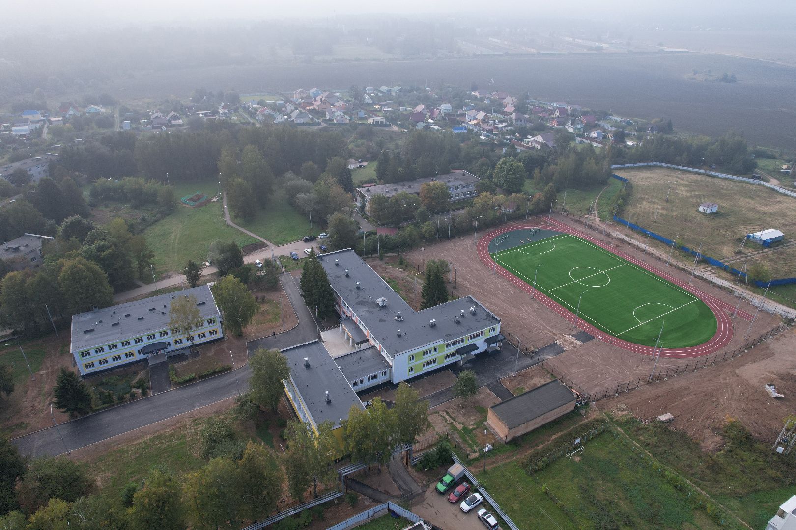 школа, дети, домодедово,видео с коптера,