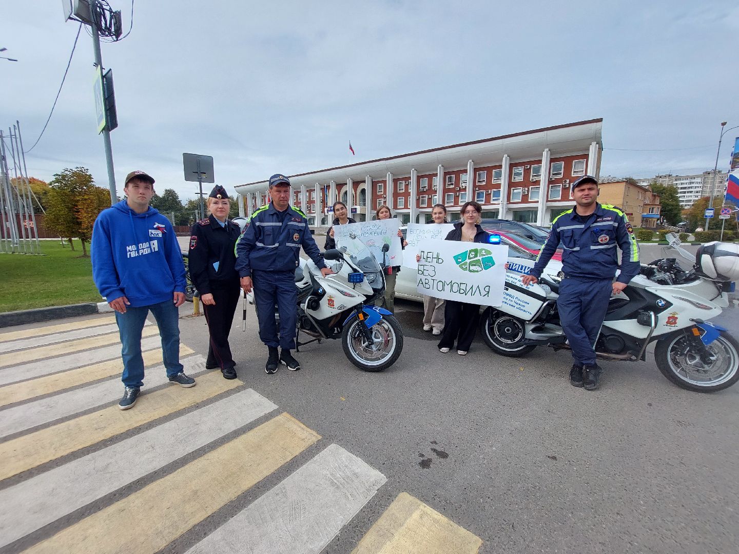 акция, волонтерство, гибдд, Всероссийская акция «День без автомобиля», День без автомобиля, велосипедисты, роллеры, ролики, самокат