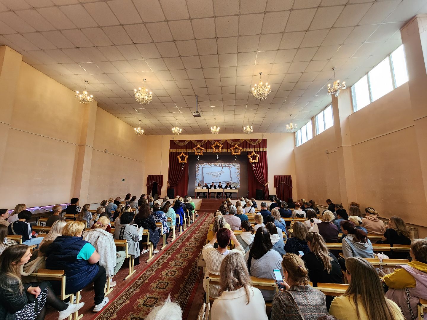 Павловский Посад, Городского округ Павловский Посад, Люди, Дети, Собрание, Родители, Школа,