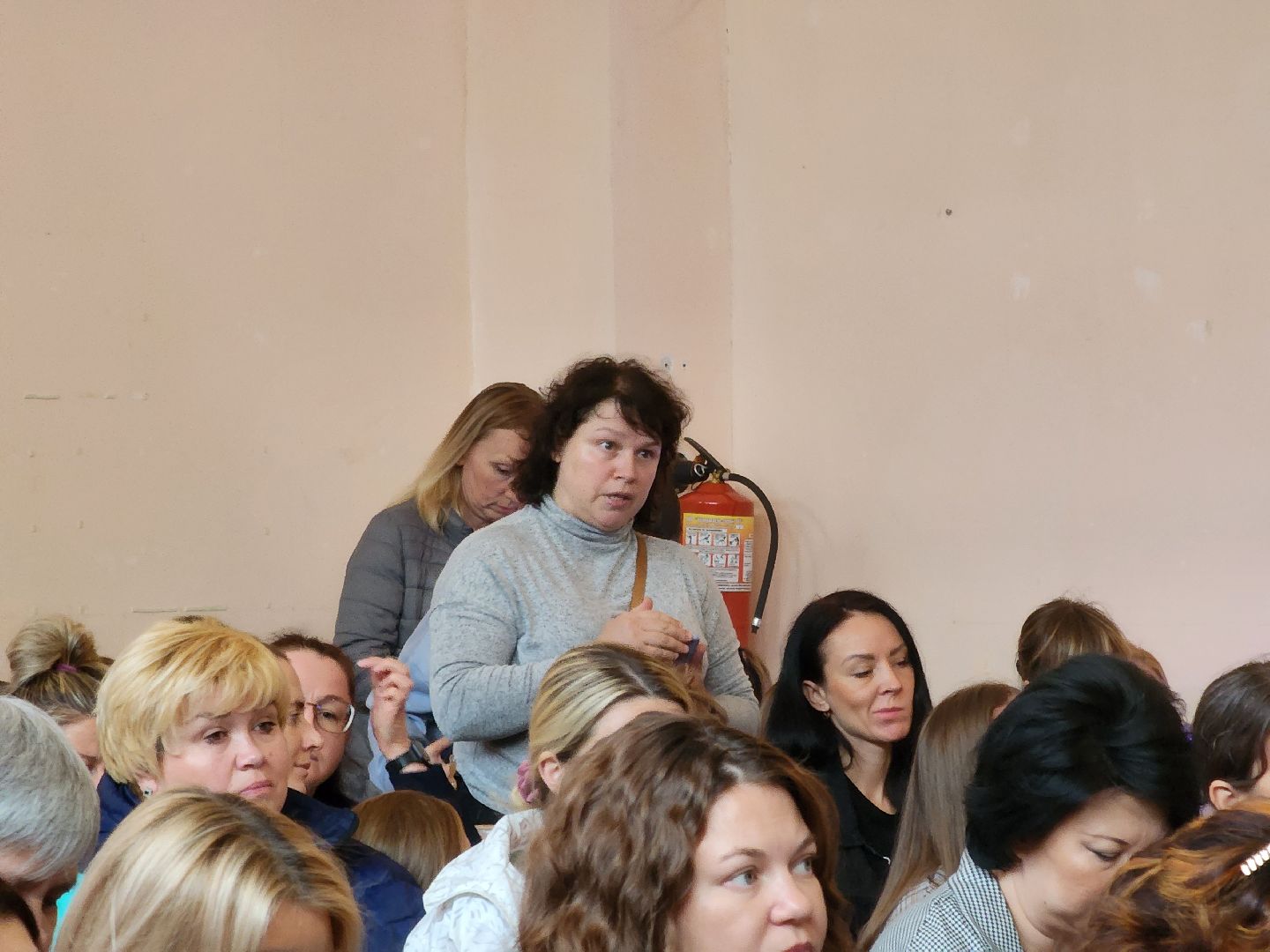 Павловский Посад, Городского округ Павловский Посад, Люди, Дети, Собрание, Родители, Школа,