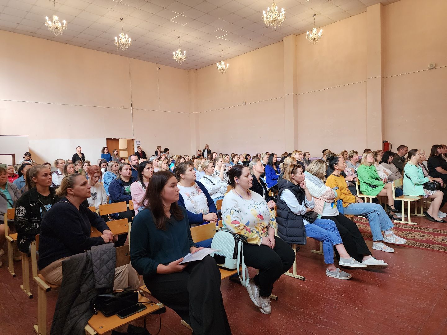 Павловский Посад, Городского округ Павловский Посад, Люди, Дети, Собрание, Родители, Школа,