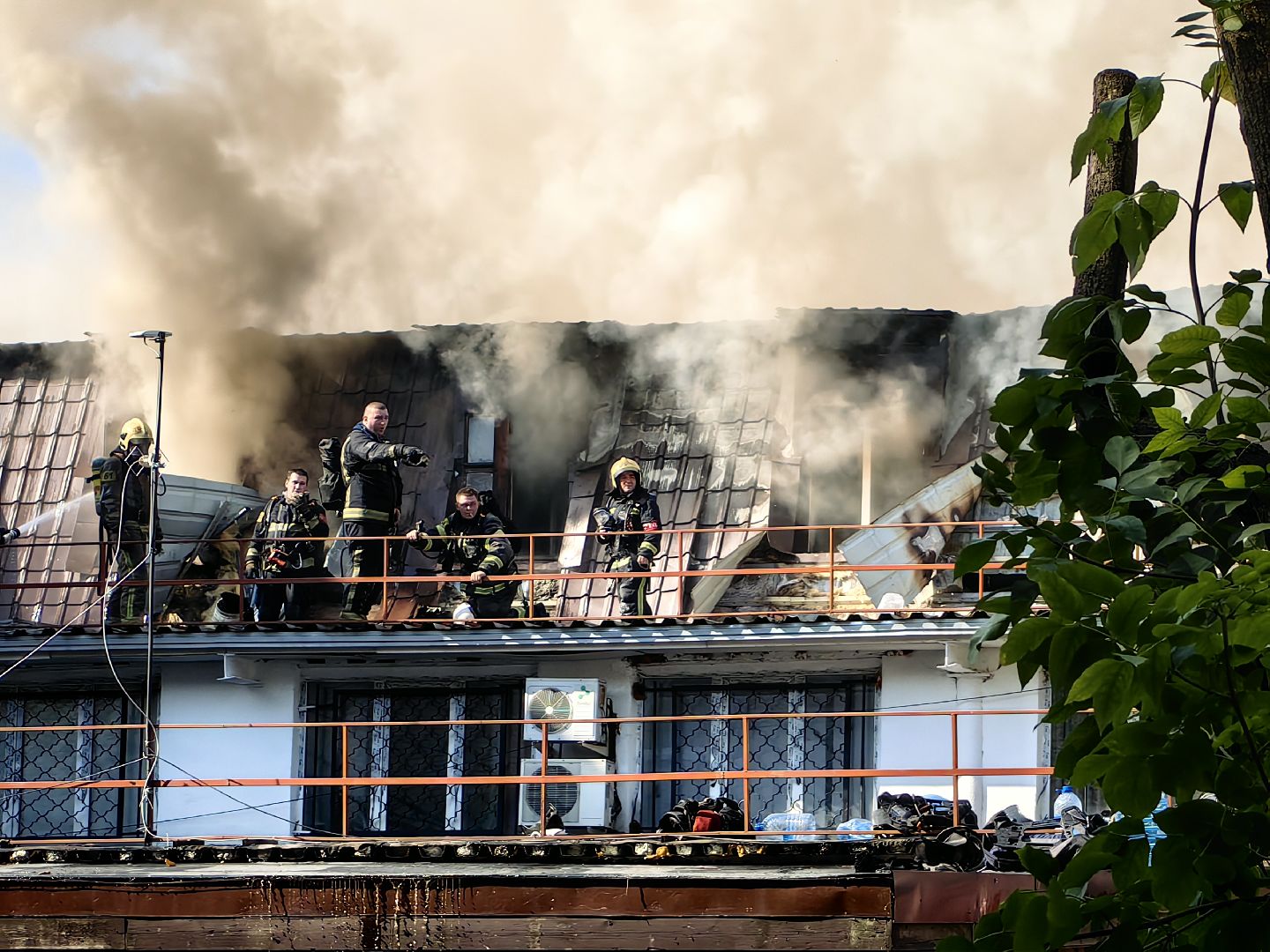 чп, пожар, щёлково,