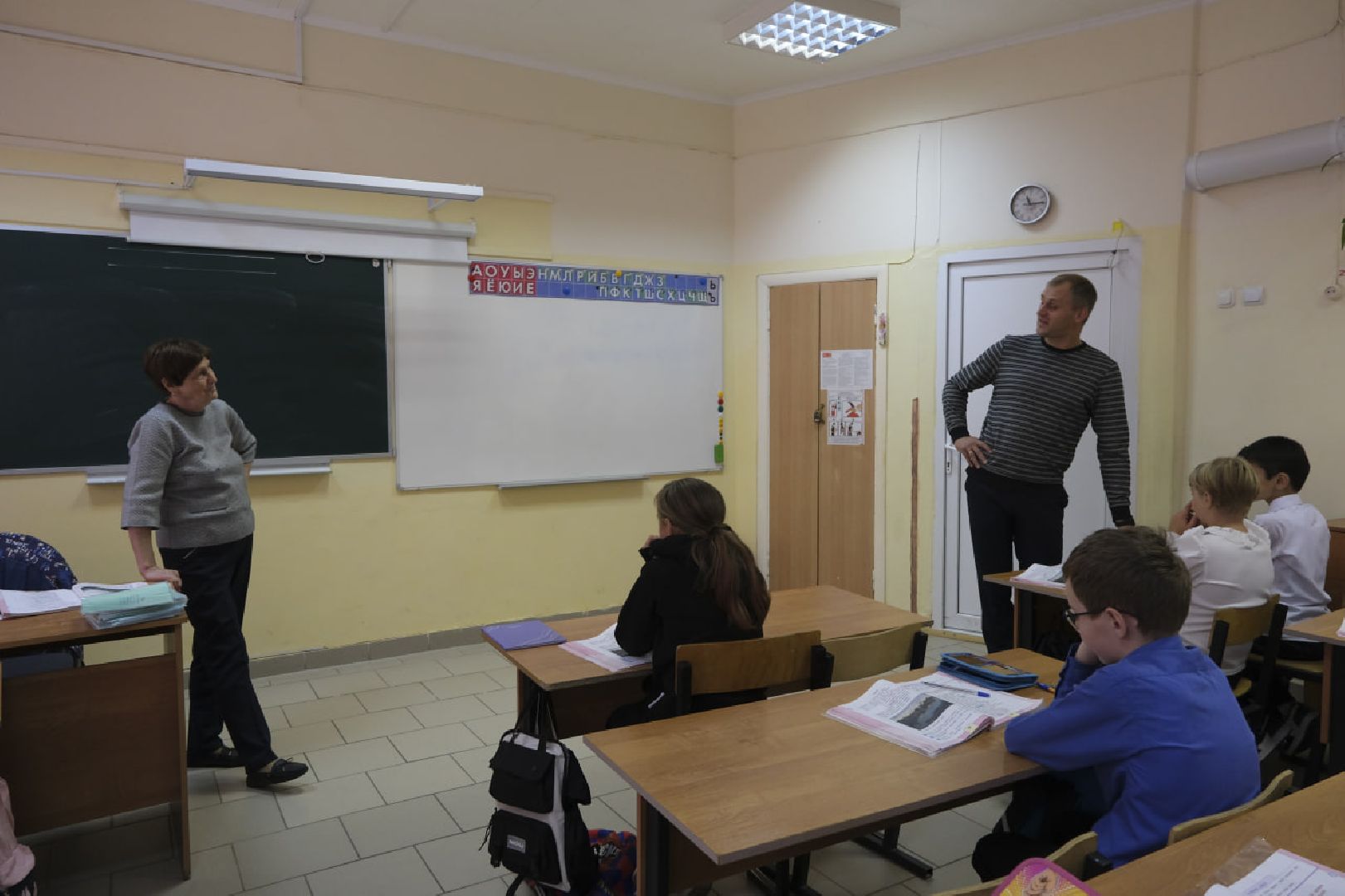 пущино, подмосковье, учитель, учителя, школа, образование, дети,