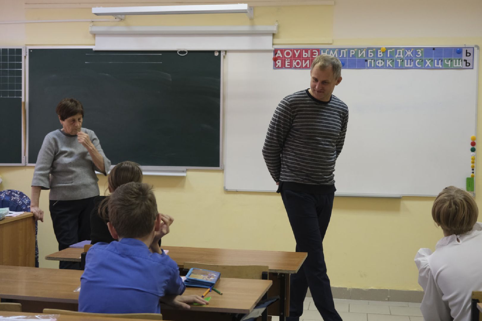 пущино, подмосковье, учитель, учителя, школа, образование, дети,