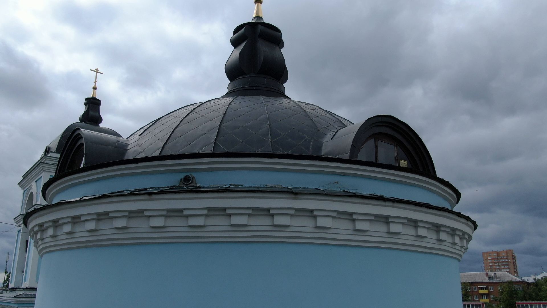 Химки, церковь, культура,видео с коптера,