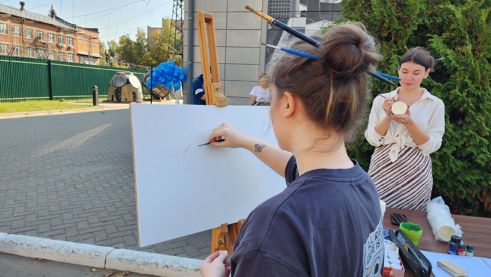 арт-объект, стрит-арт, граффити, культура, предприятие,