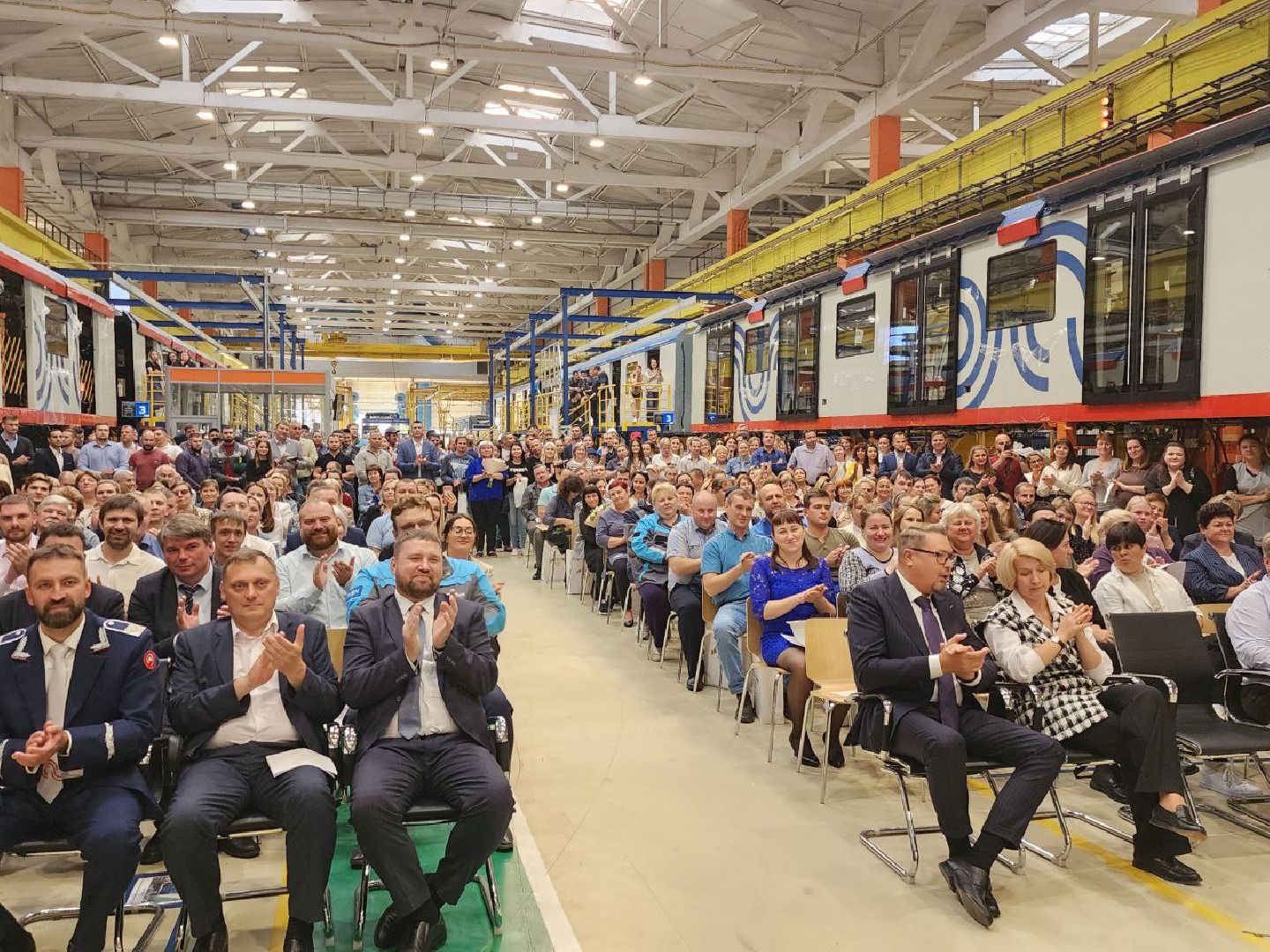 День машиностроителя, мытищи, АО Метровагонмаш, АО Трансмашхолдинг, Московский метрополитен,