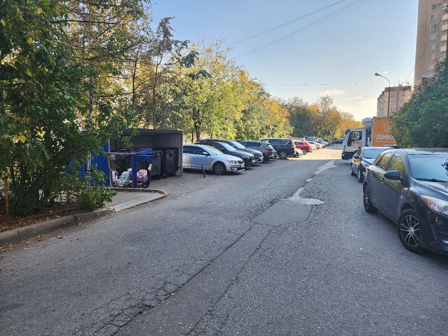 Красногоск мусор контейнерная площадка,