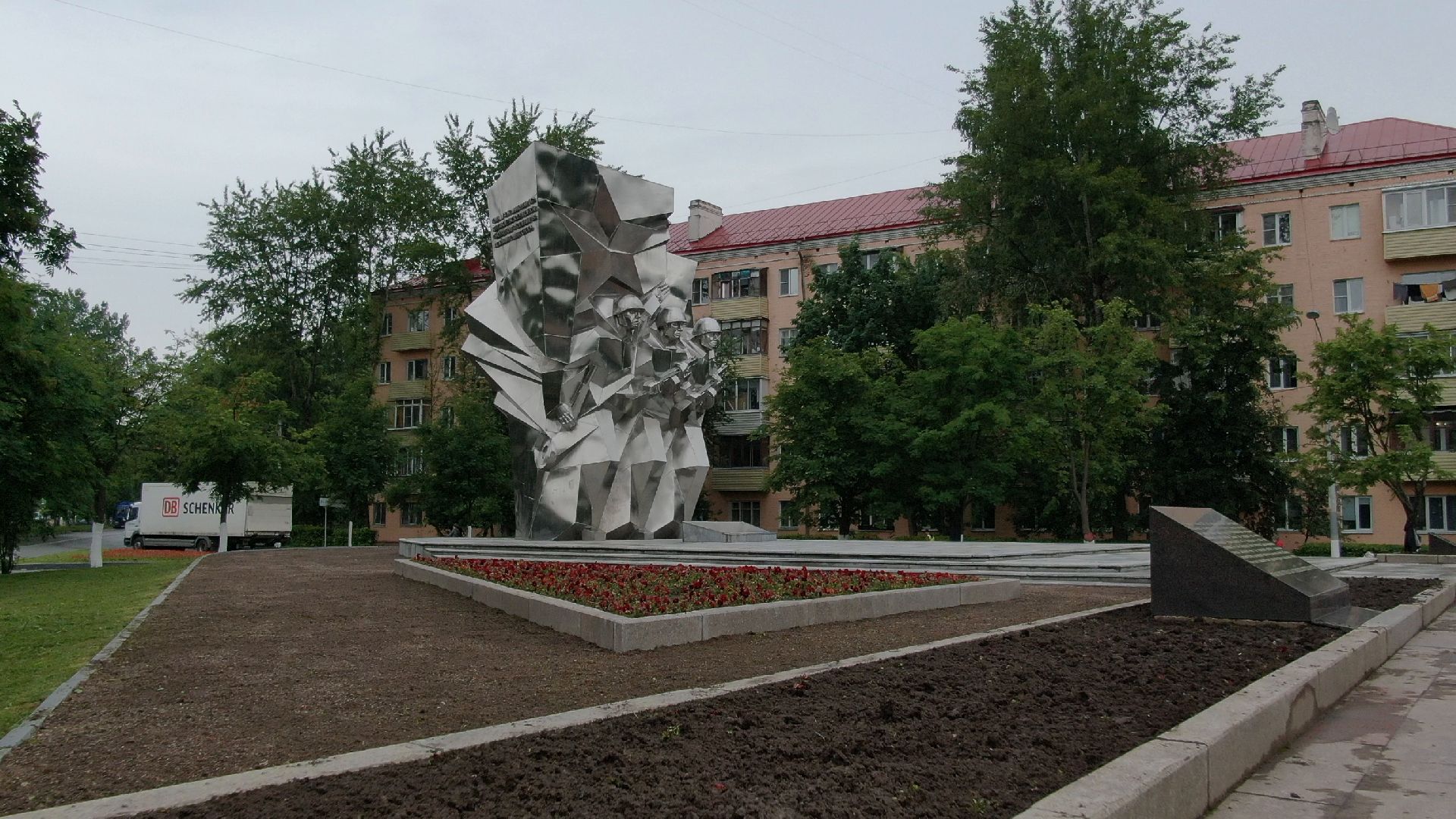 курсанты, памятник, подольск,видео с коптера,