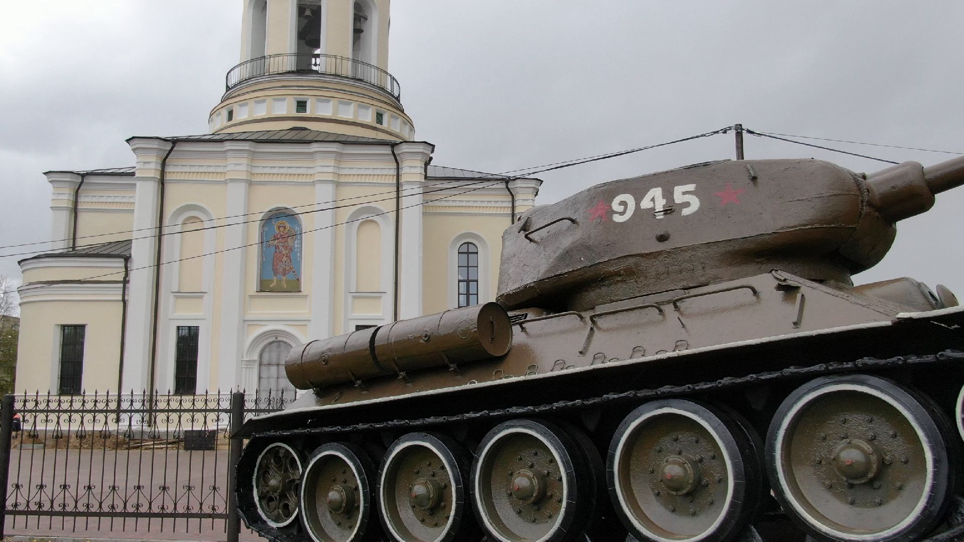 церковь, храм, война,видео с коптера,