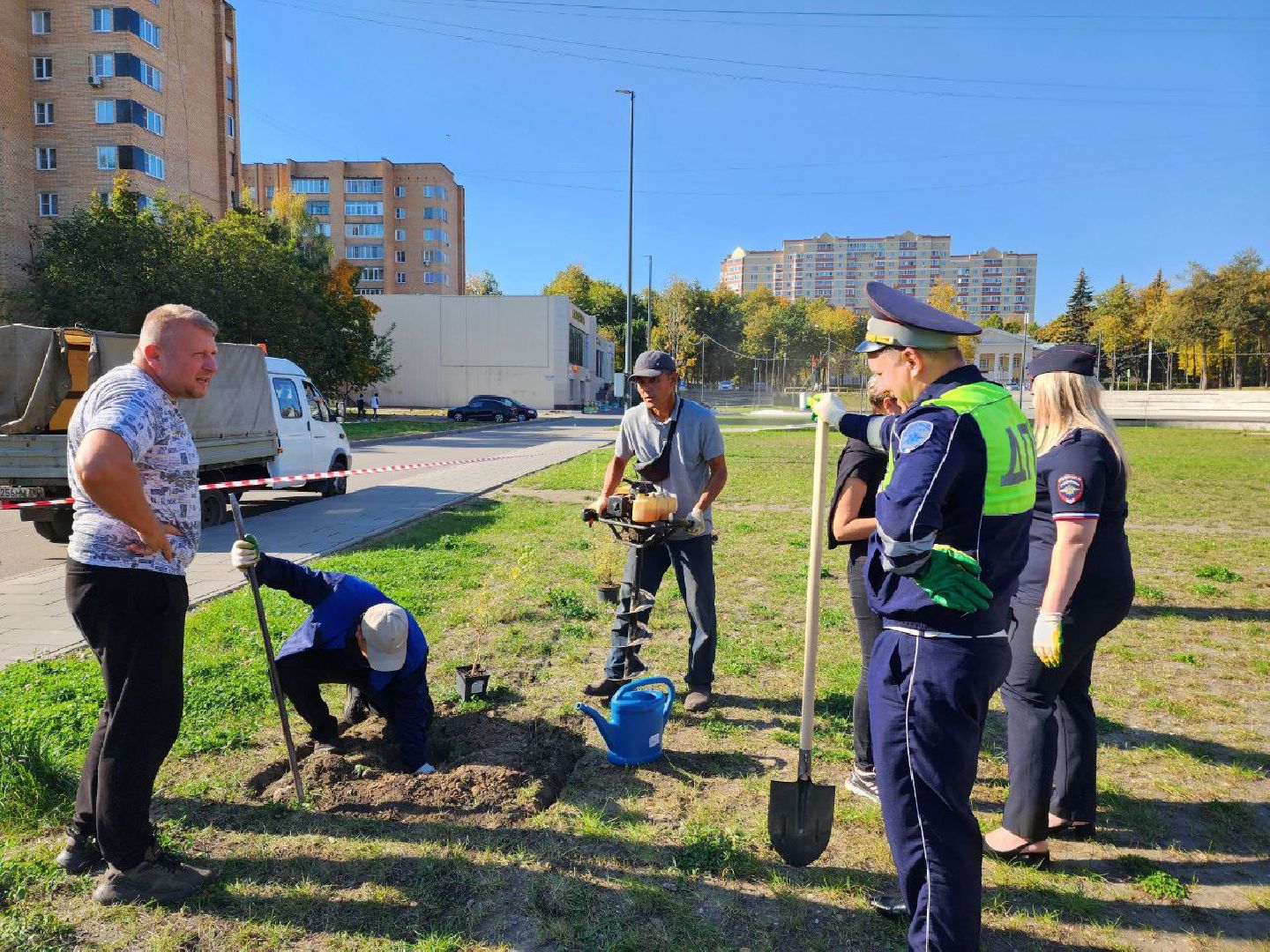 красноармейск, г.о. пушкинский, посади свое дерево, экологическая акция,