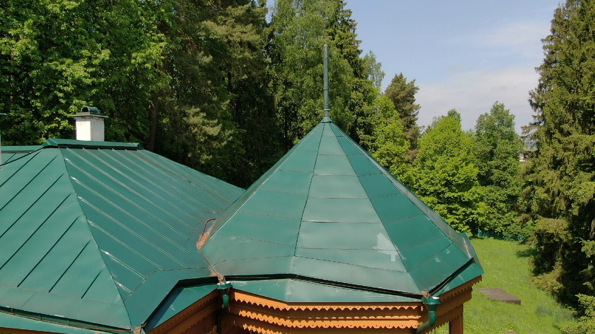 звенигород, музей, писатель, культура,видео с коптера,