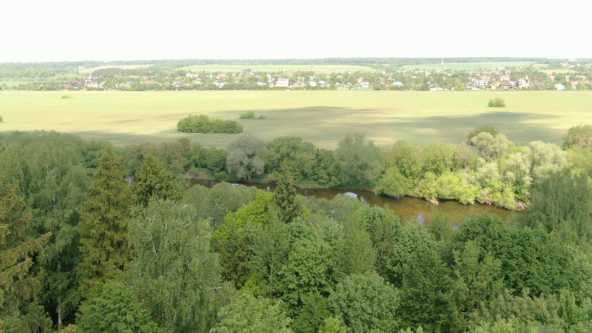 звенигород, музей, писатель, культура,видео с коптера,