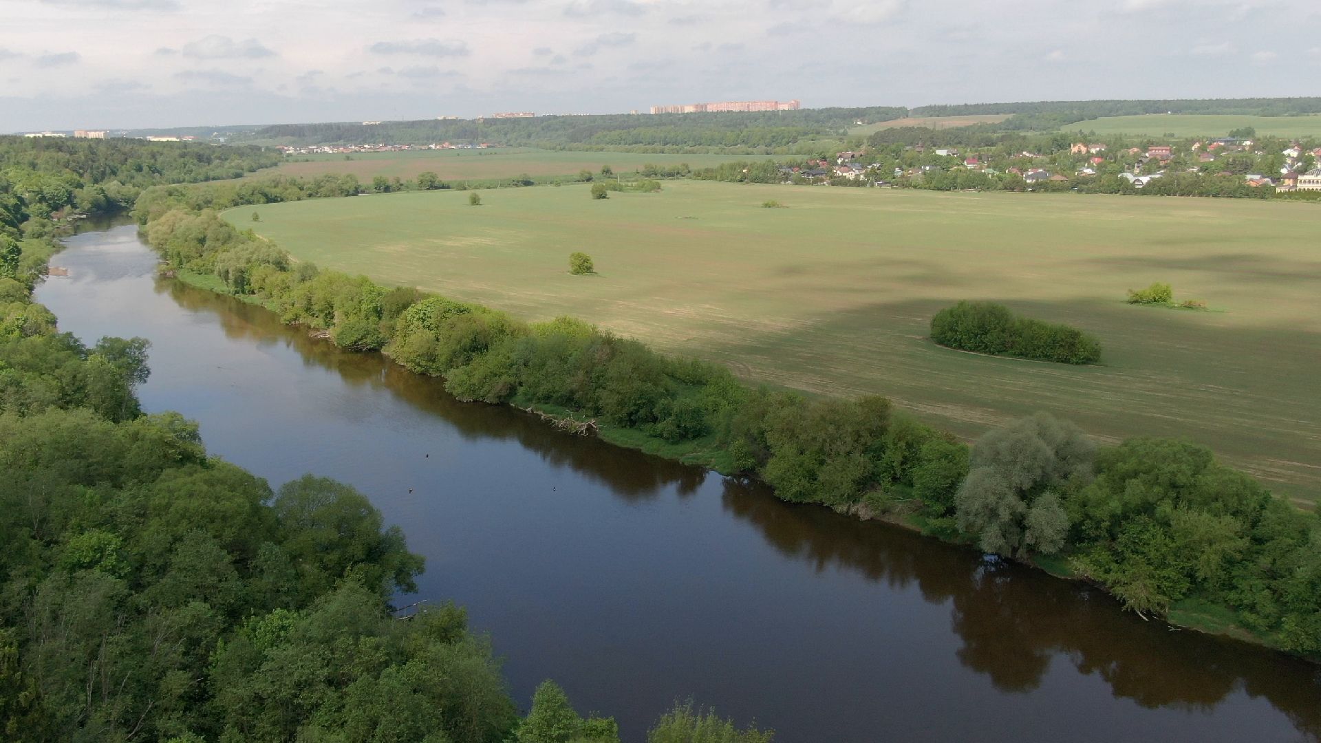 звенигород, музей, писатель, культура,видео с коптера,