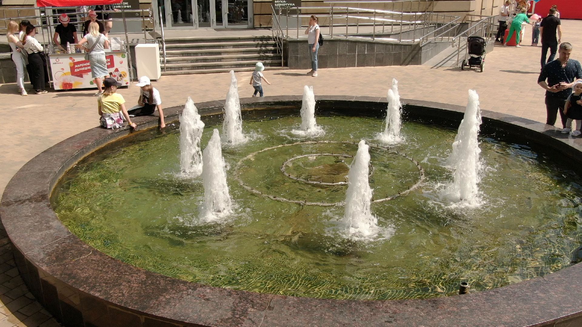 Звенигород, культура, благоустройство,видео с коптера,