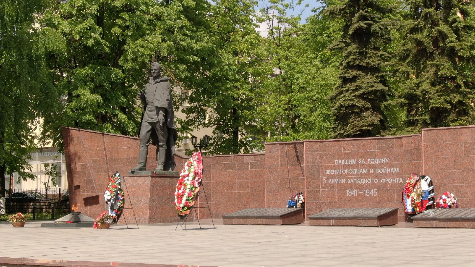 Звенигород, культура, благоустройство,видео с коптера,