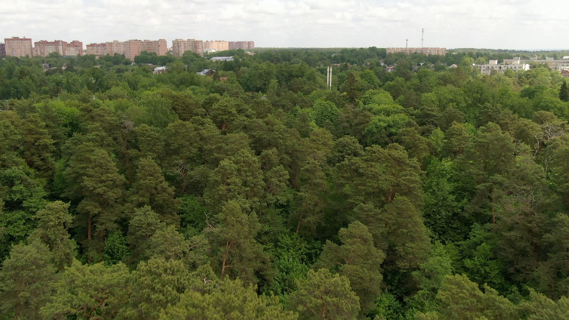 Звенигород, культура, благоустройство,видео с коптера,