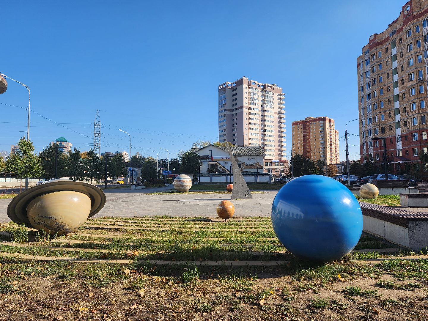 раменское, благоустройство, бульвар на чугунова, солнечные часы,