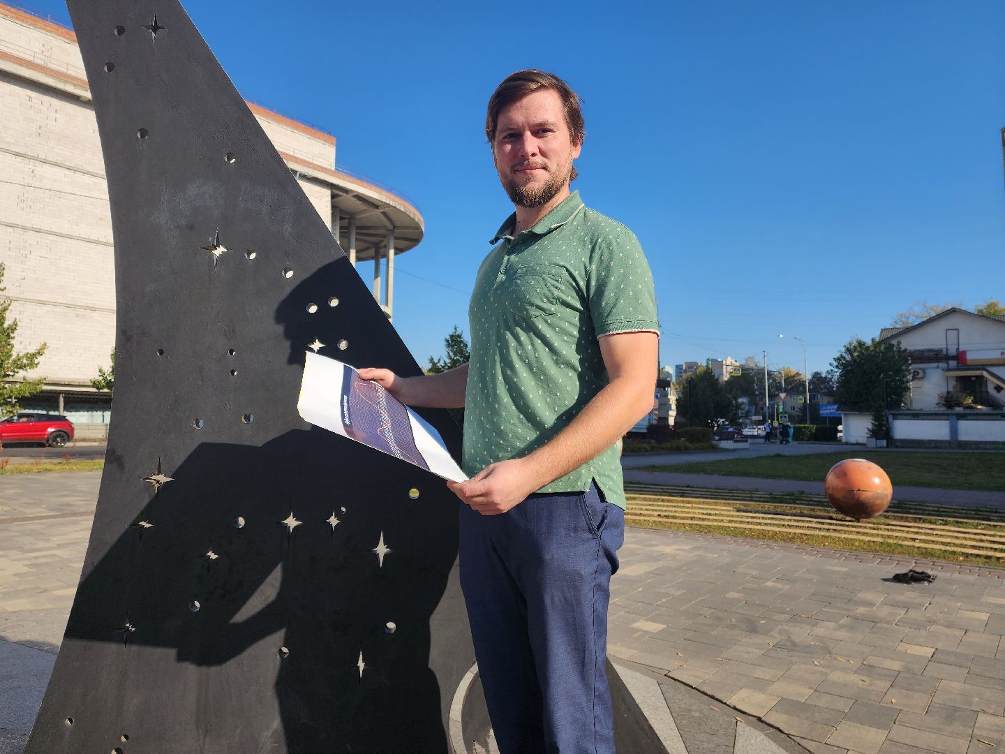 раменское, благоустройство, бульвар на чугунова, солнечные часы,