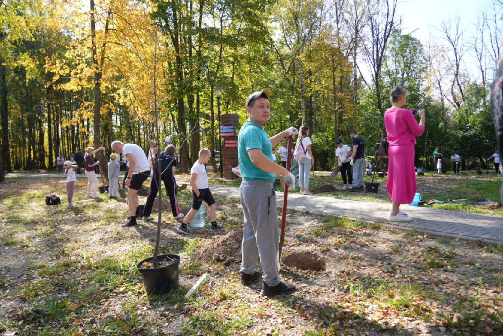 Сергиево-Посадский городской округ, Сергиев Посад, Экология, Акция, Наш лес, Посади свое дерево, Озеленение,