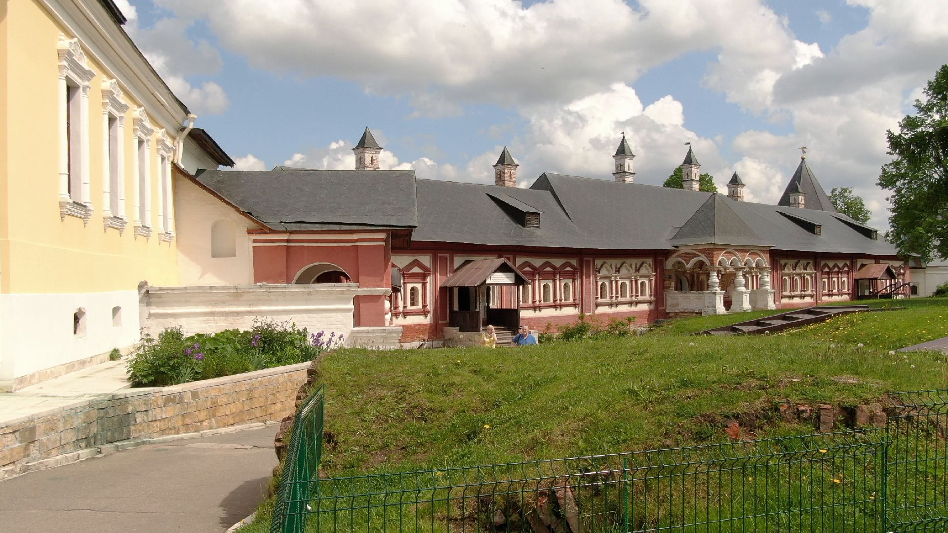 звенигород, монастырь, культура,видео с коптера,