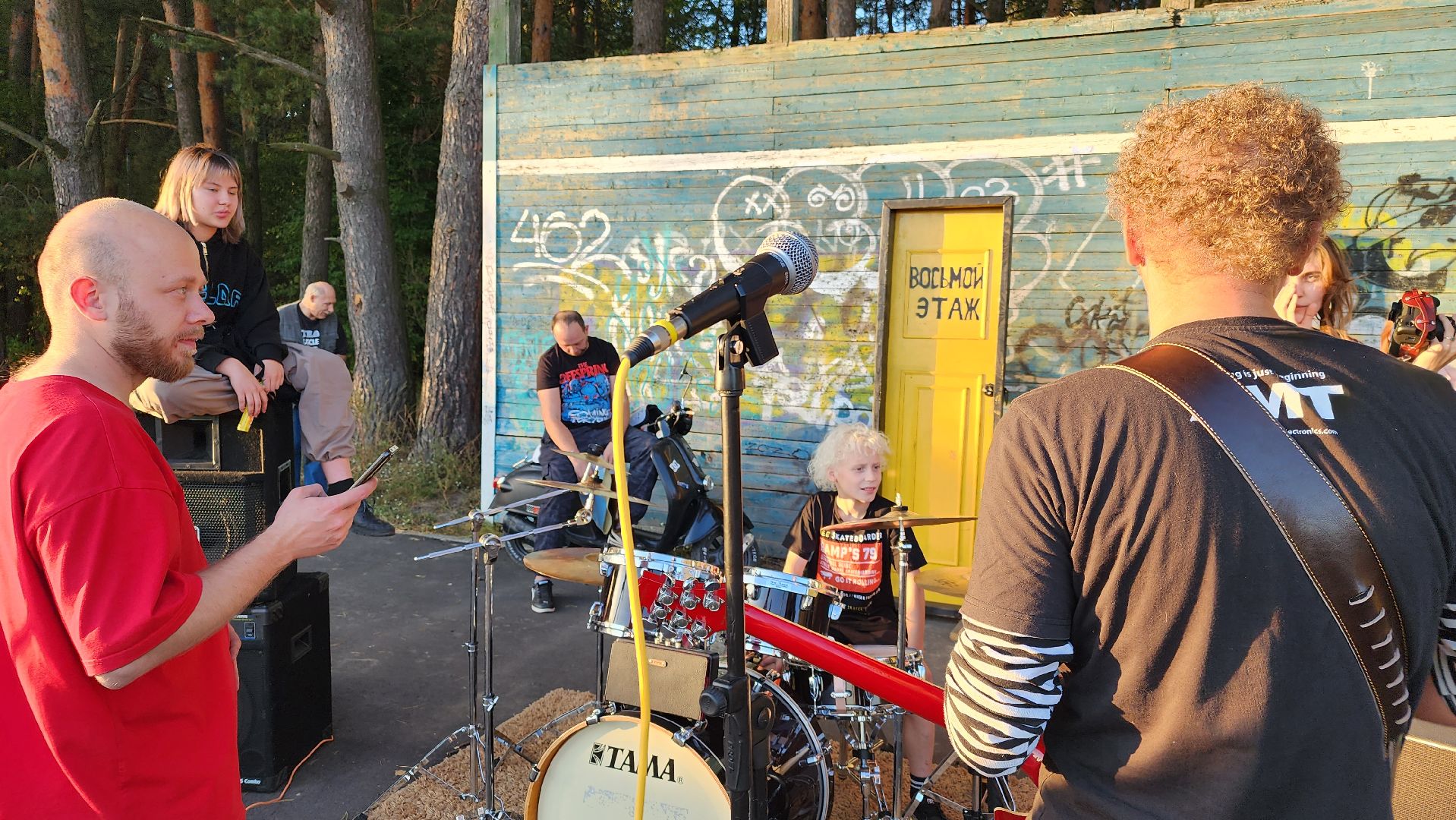 клип, музыкальная группа, культура, Протвино, съемки,