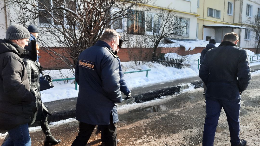 Жкх, благоустройство, наледь, снег, уборка, дворник, мбу, дорожноехозяйство, трактор, погрузчик, густ, инспектор, осадки, снегопад, Наро-Фоминск