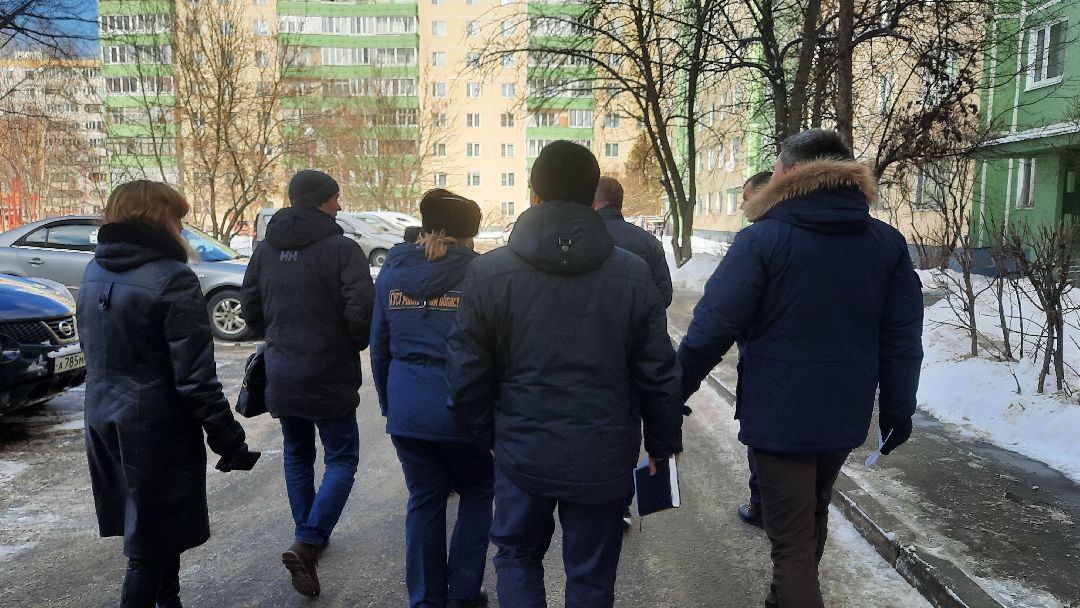 Жкх, благоустройство, наледь, снег, уборка, дворник, мбу, дорожноехозяйство, трактор, погрузчик, густ, инспектор, осадки, снегопад, Наро-Фоминск