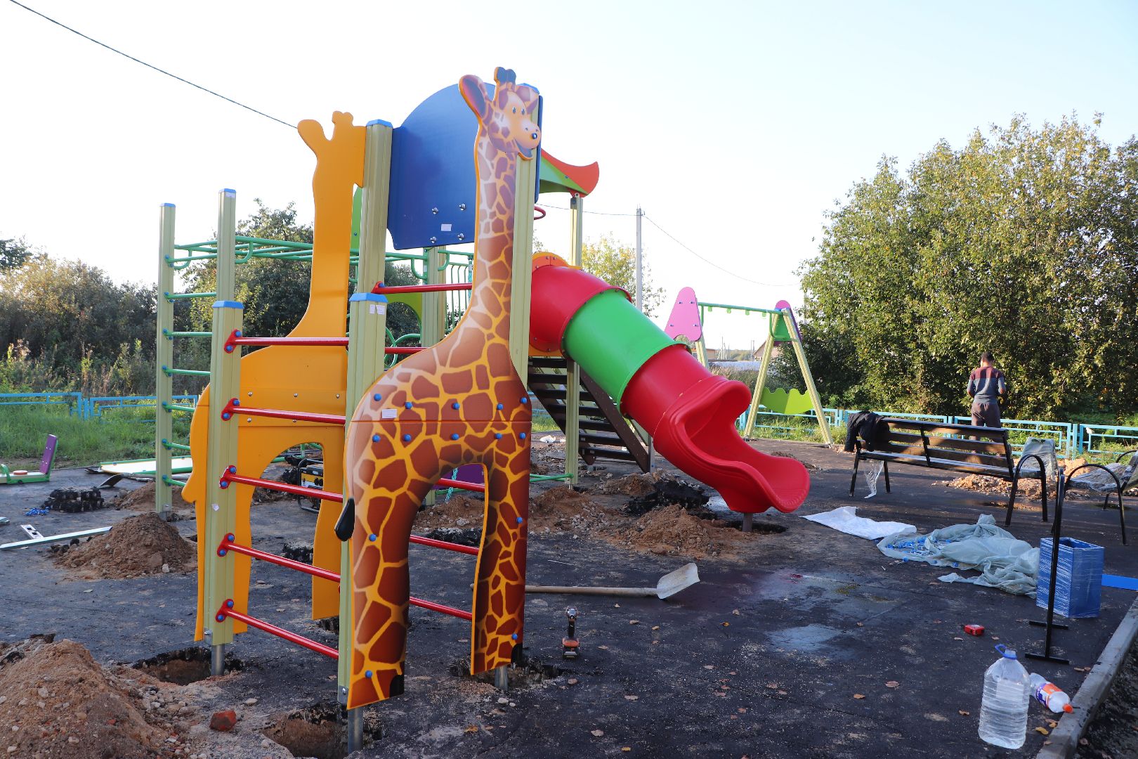 волоколамск, Новые детские площадки, игровые комплексы,