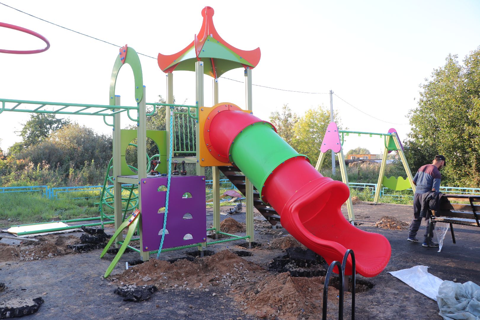 волоколамск, Новые детские площадки, игровые комплексы,