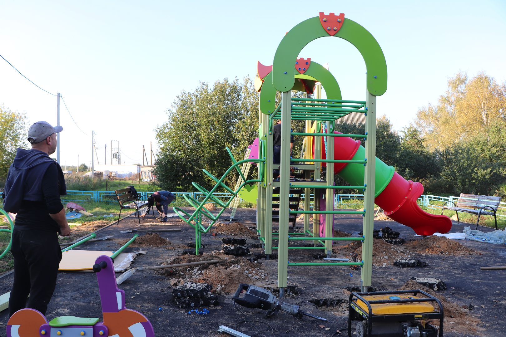 волоколамск, Новые детские площадки, игровые комплексы,