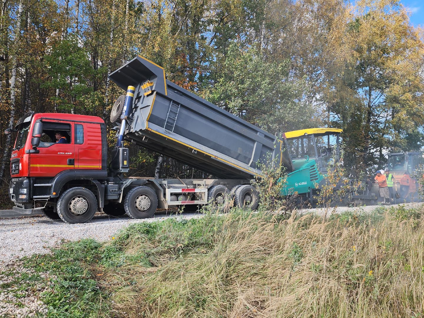 серпухов, строительство дорог, деревня Манишки, деревня Левашово, деревня Правое Ящерово,