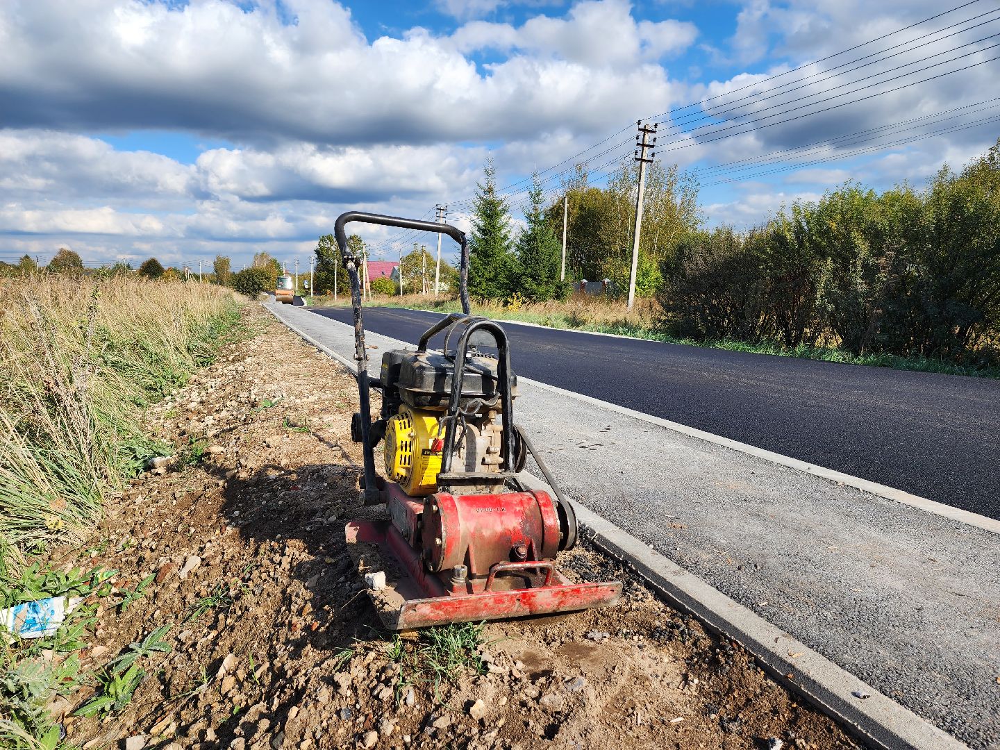 серпухов, строительство дорог, деревня Манишки, деревня Левашово, деревня Правое Ящерово,