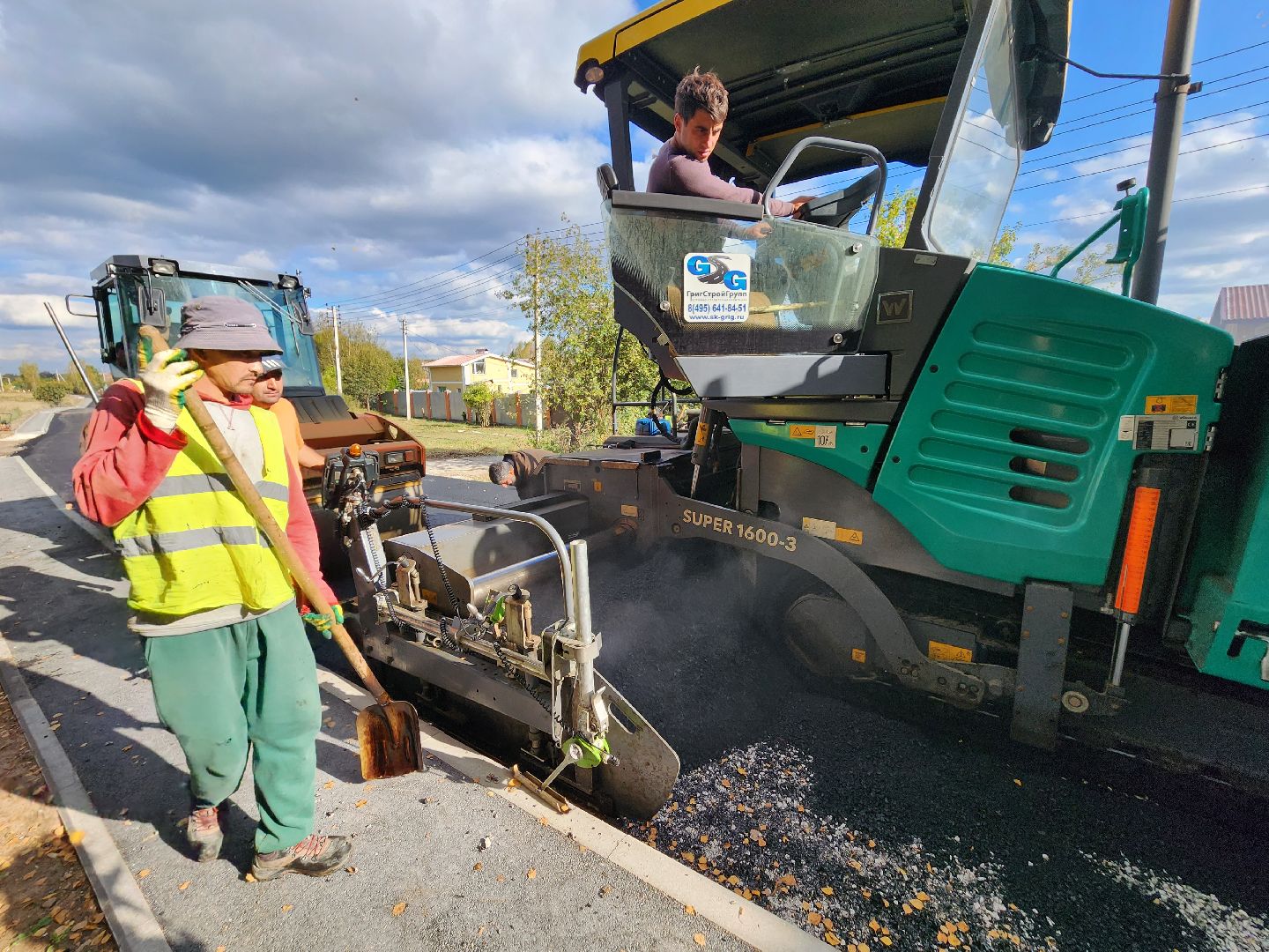 серпухов, строительство дорог, деревня Манишки, деревня Левашово, деревня Правое Ящерово,