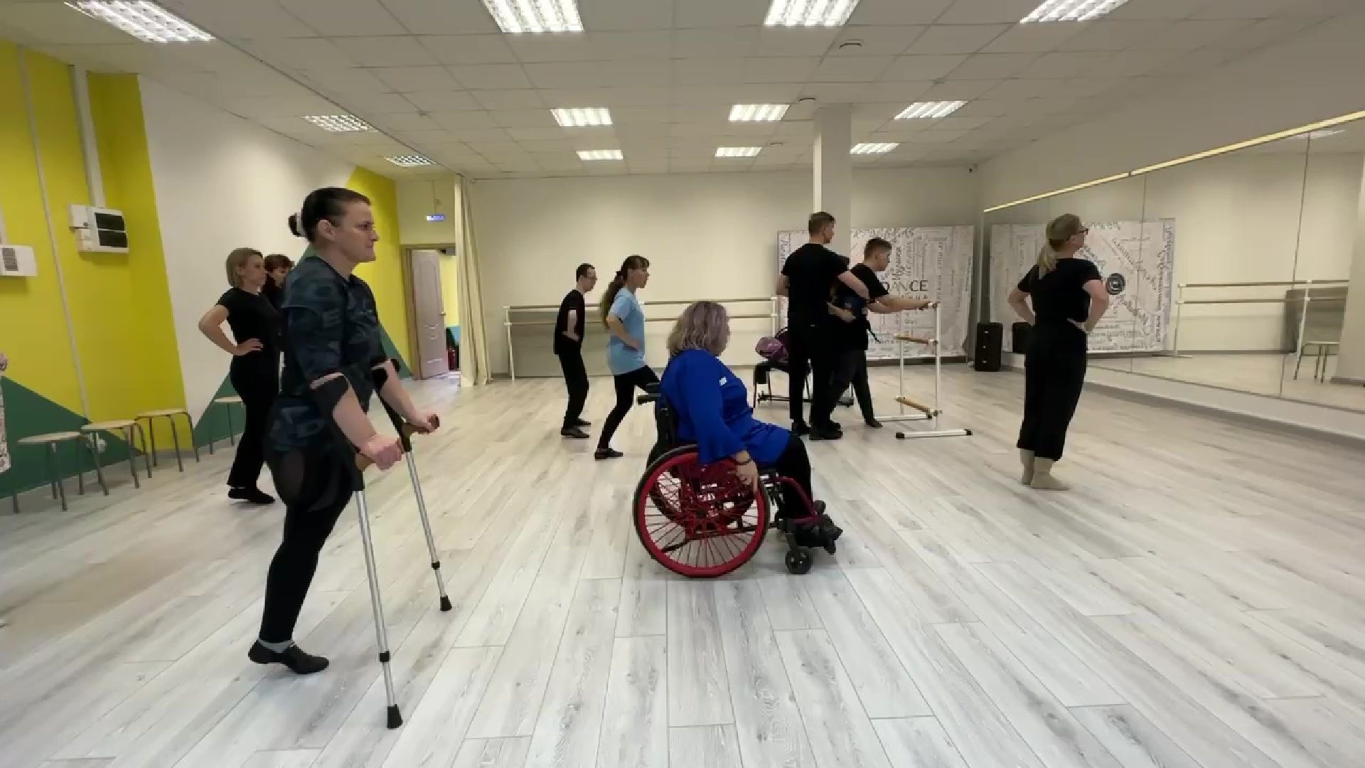 Реутов, инвалиды, общество, танцы, ОВЗ,инклюзивный танец,