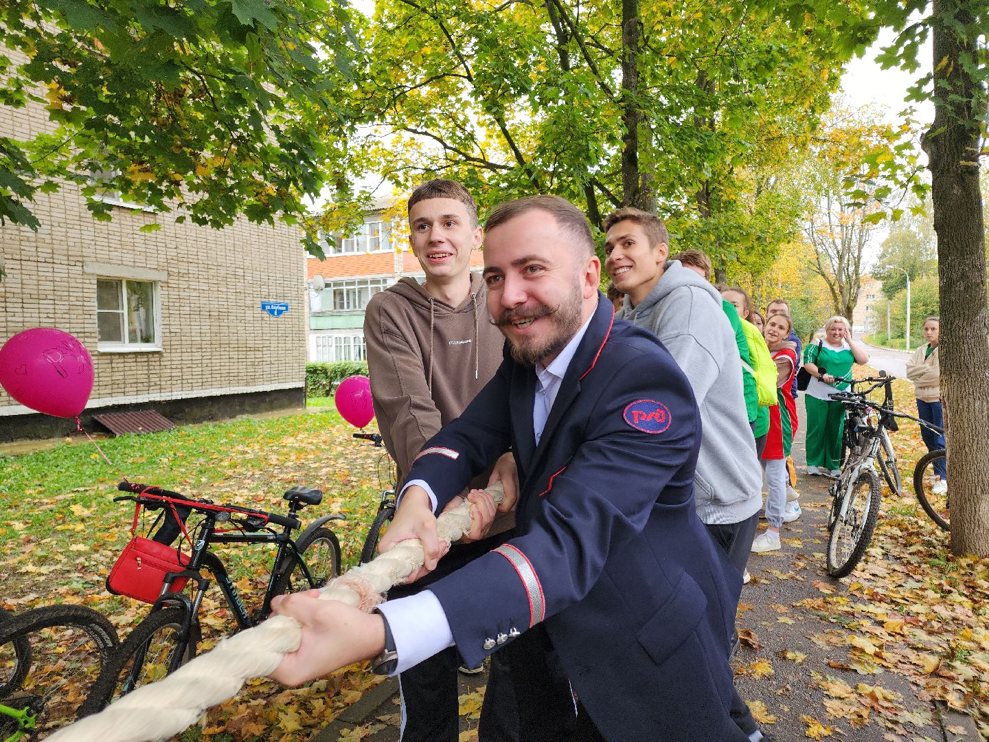 кашира, ожерельевский железнодорожный колледж, ржд, велопробег, квест,