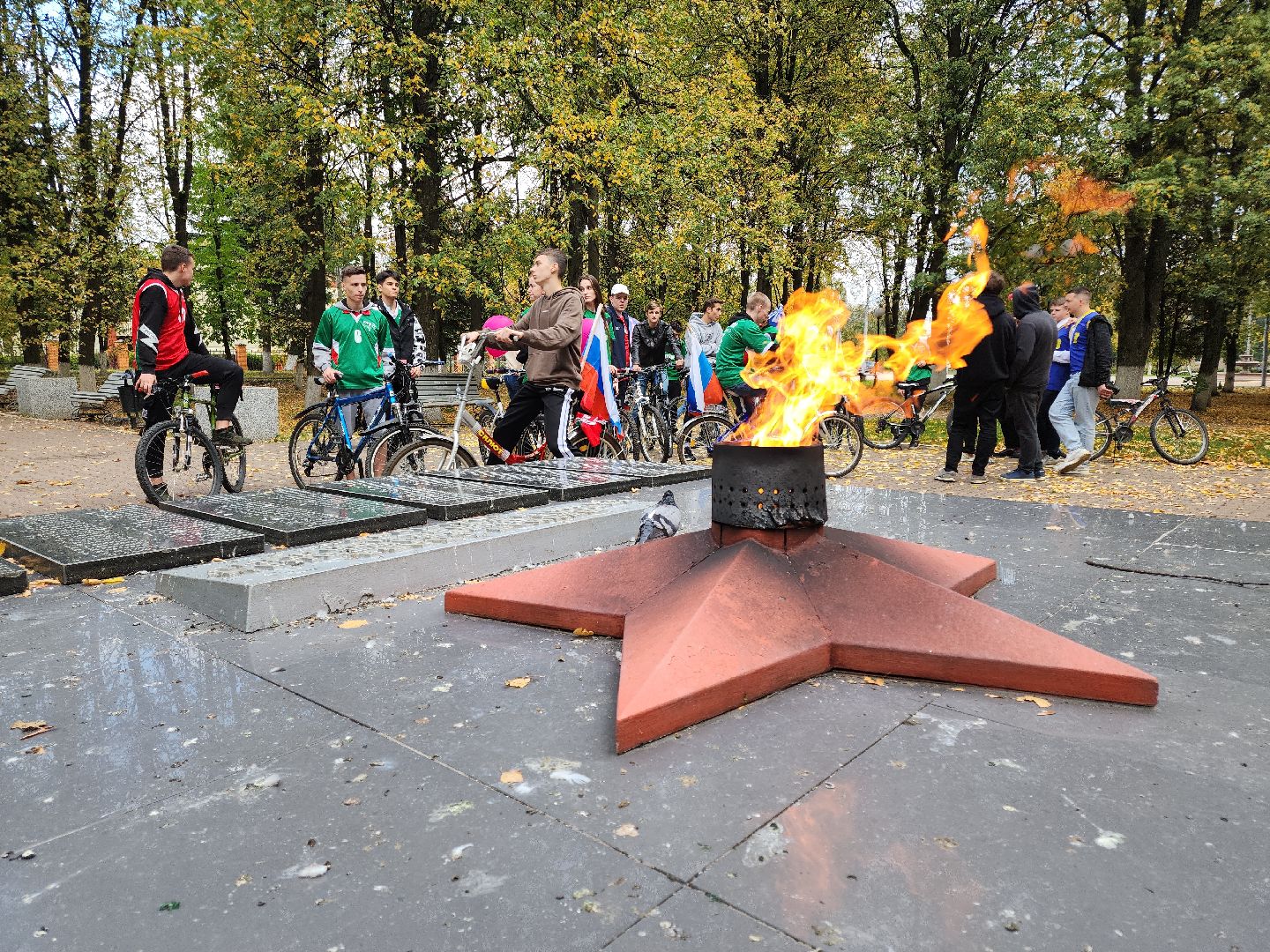 кашира, ожерельевский железнодорожный колледж, ржд, велопробег, квест,